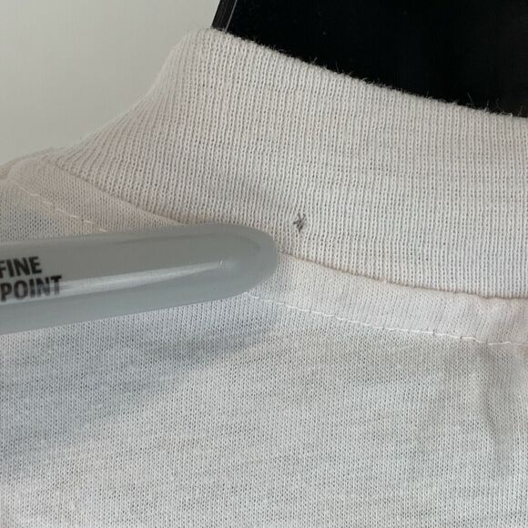 Vintage I Love Lucy KHTV T Shirt Mens Large 80s Ricky Ricardo Houston USA White - Picture 4 of 8